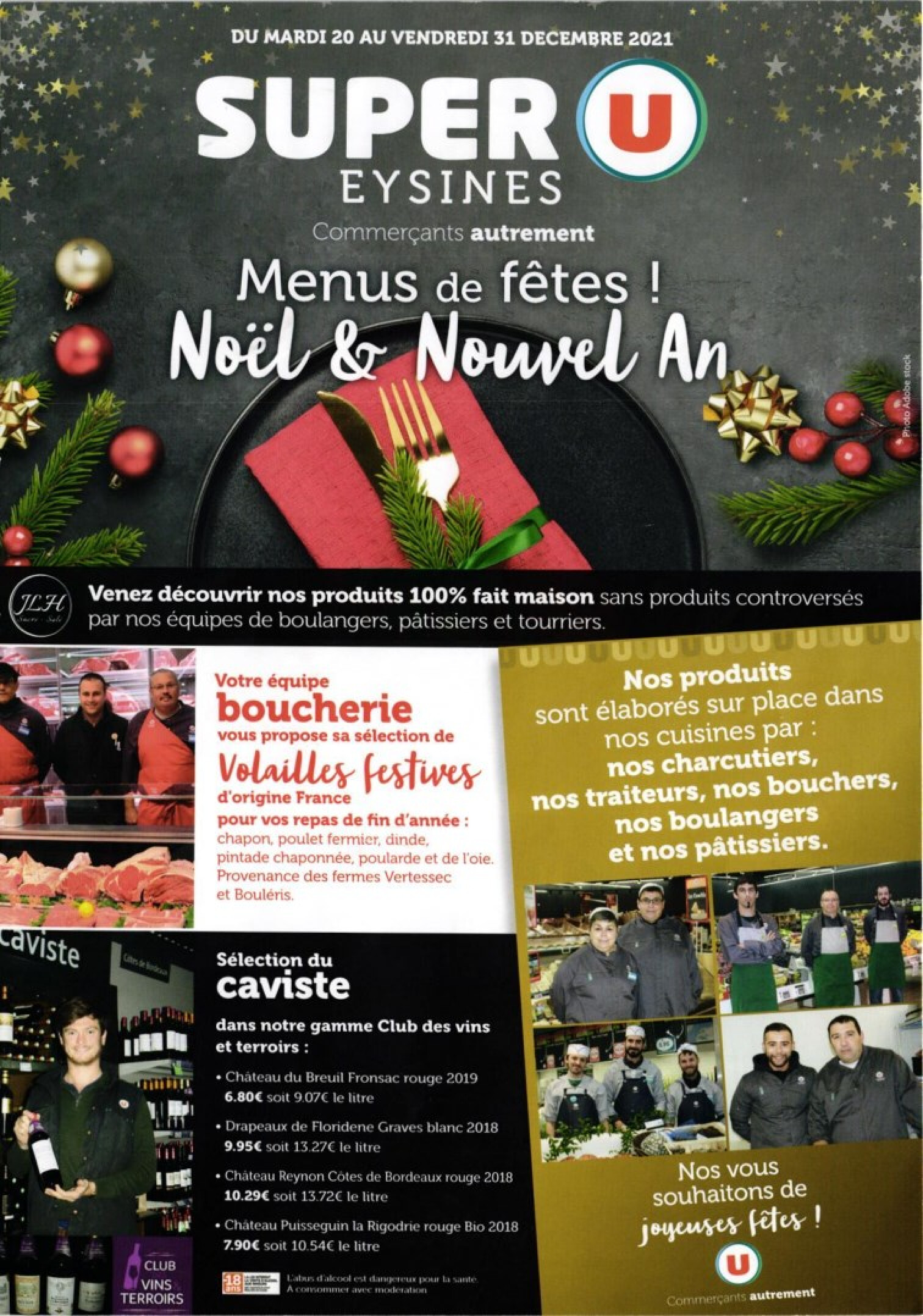 Menu De Fete De Noel Super U 2025 Sabra