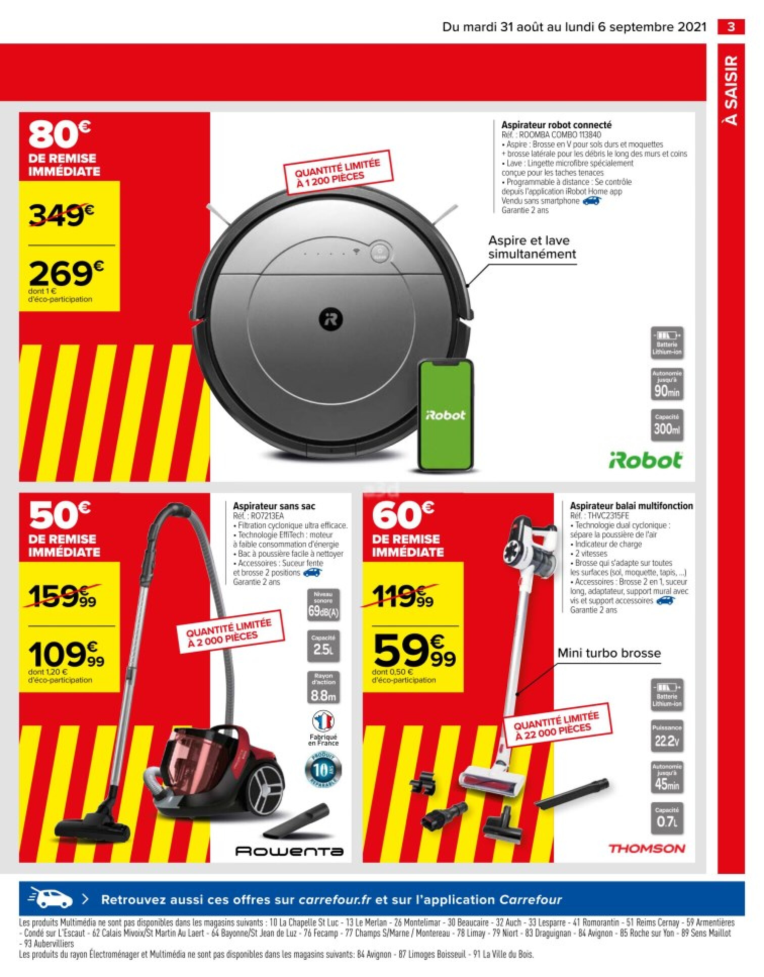 Roomba sales e5158 carrefour