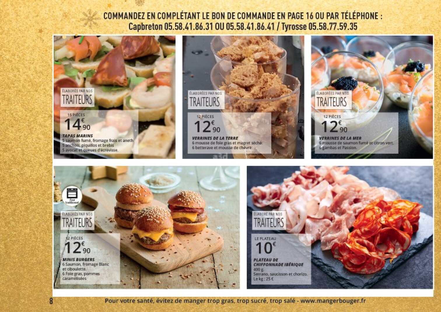 E. LECLERC Menus de fetes