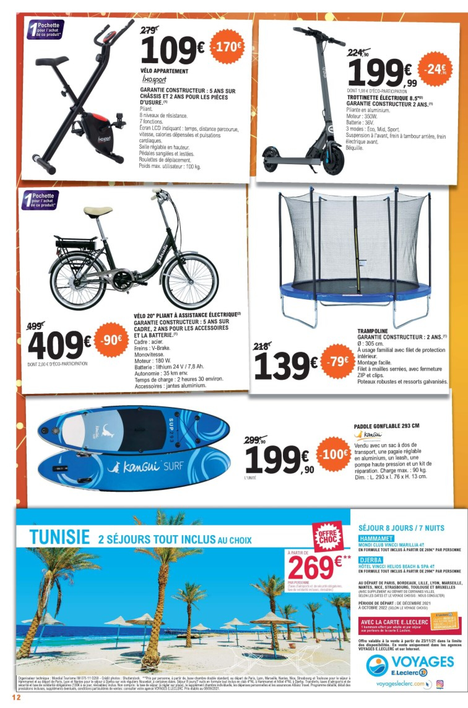 Velo electrique leclerc black friday best sale