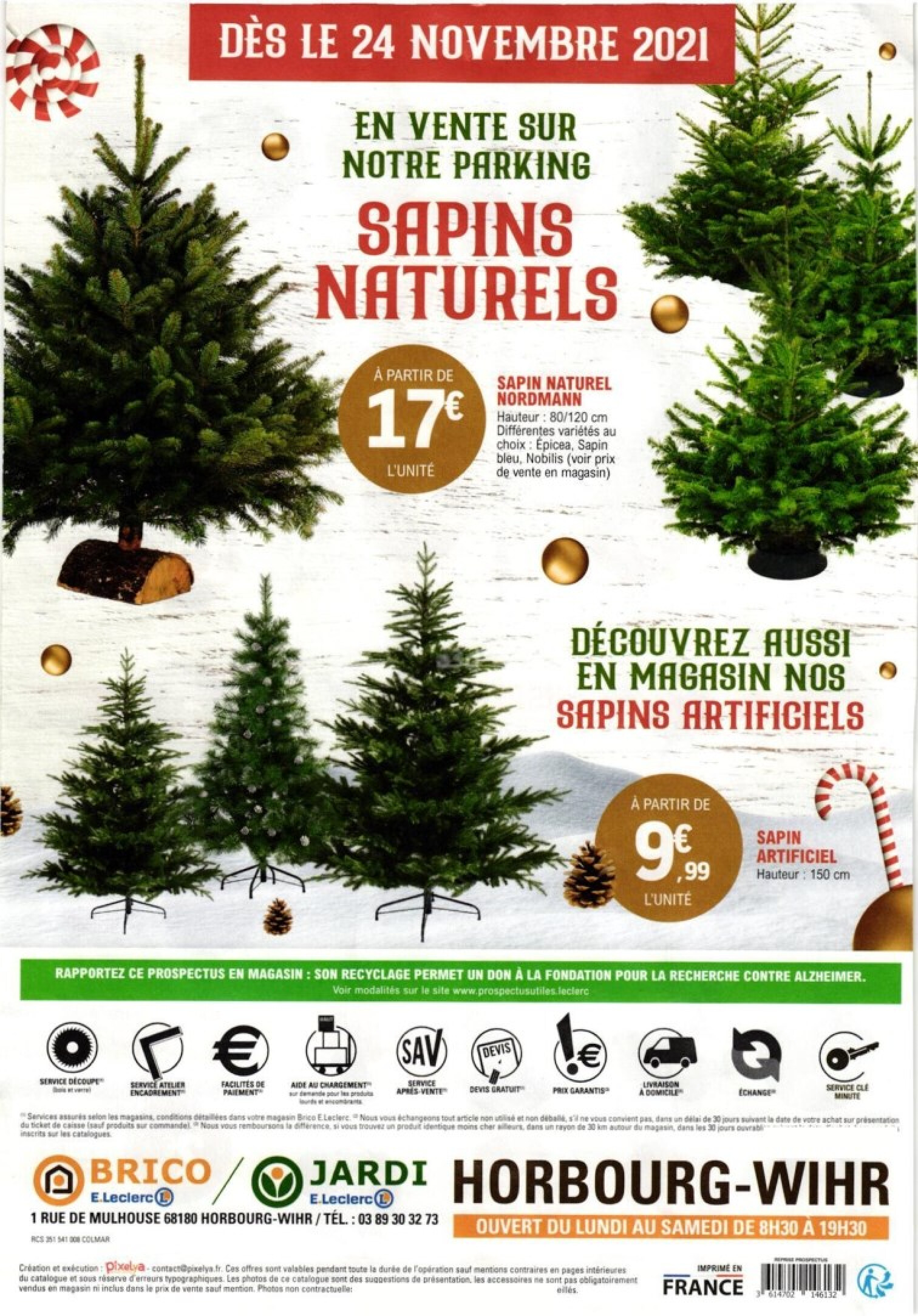 JARDI LECLERC - Deco de noel 2021