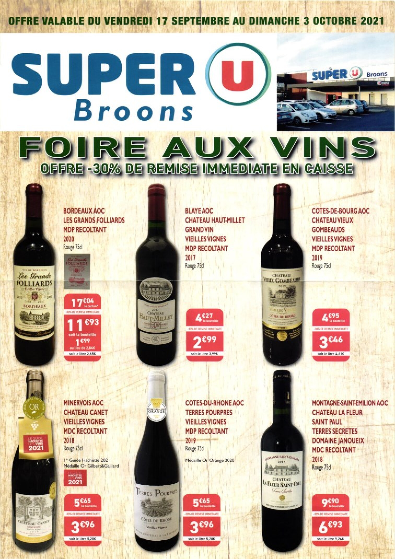 SUPER U - Foire aux vins