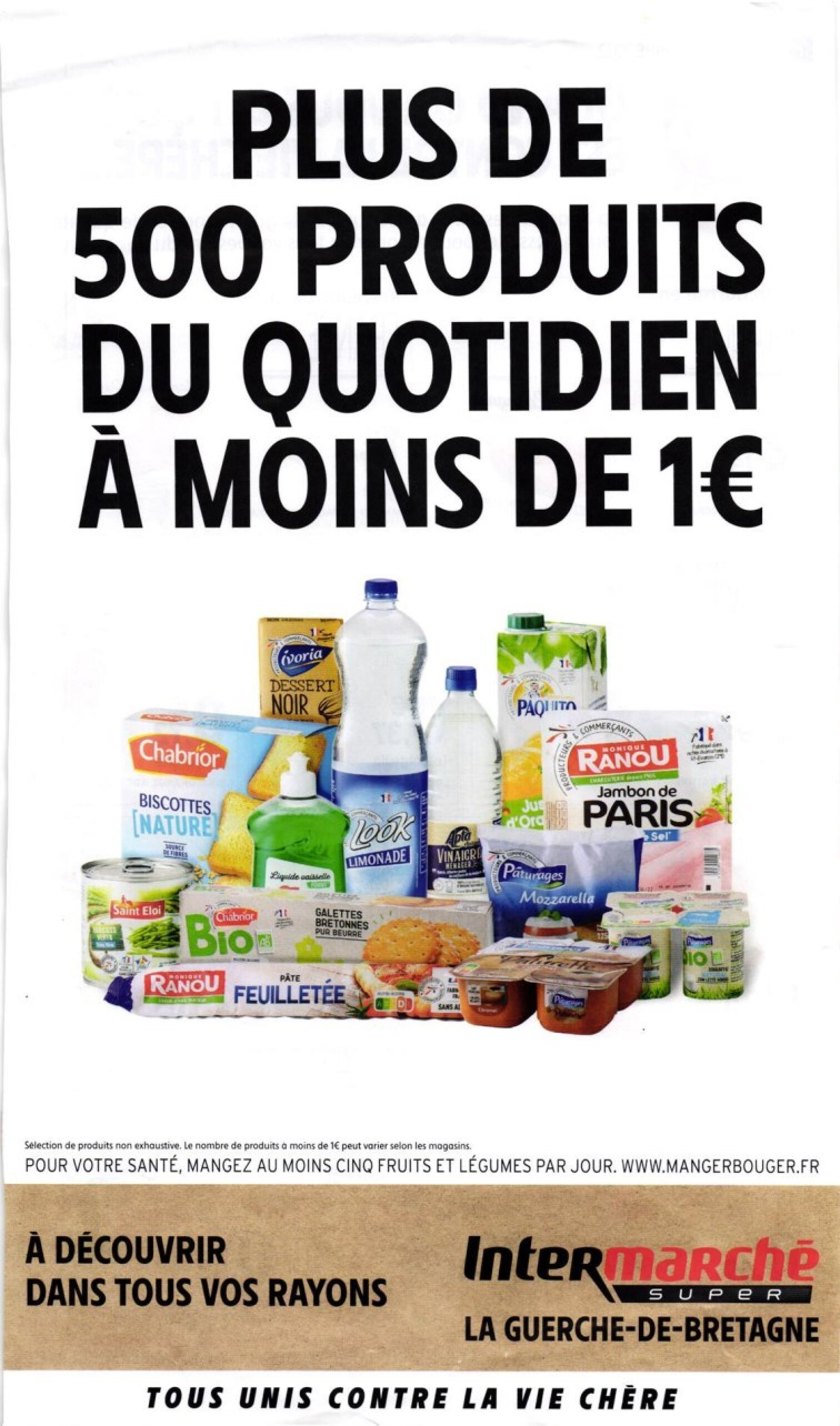 INTERMARCHE Plus De 500 Produits Du Quotidien A Moins De 1e intermarche-plus-de-500-produits-du-quotidien-a-moins-de-1e