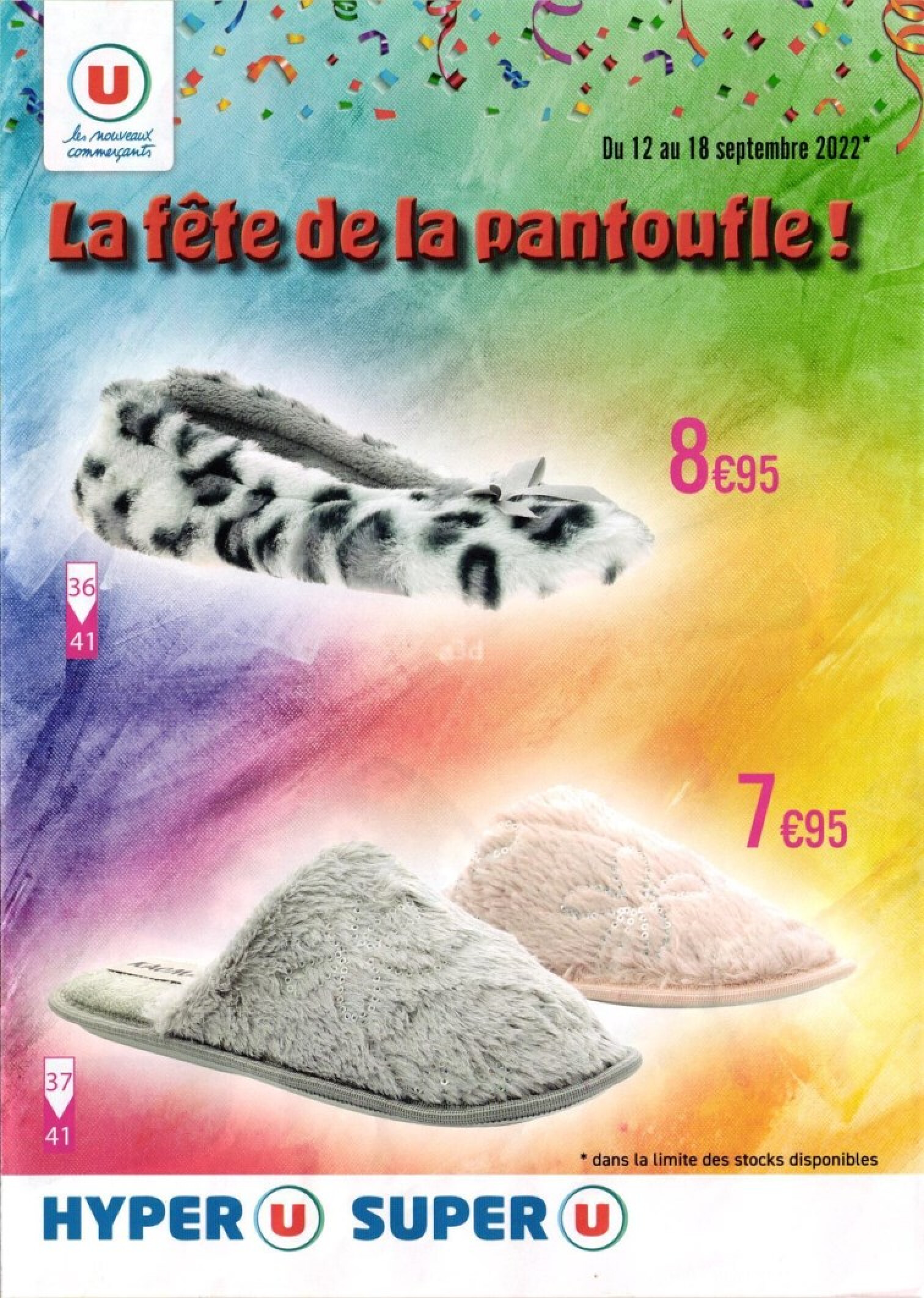 Chaussons femme super u deals