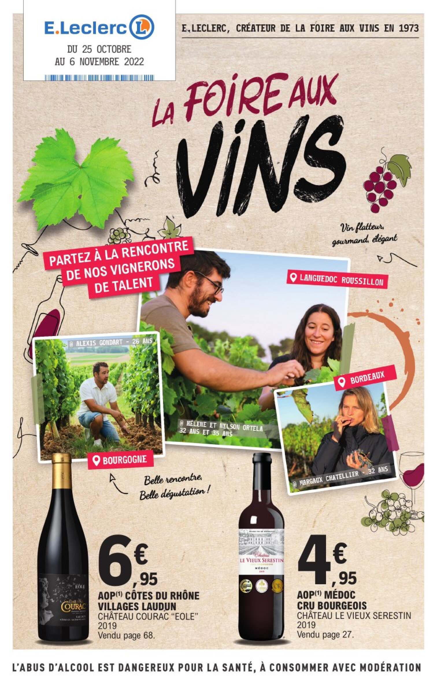 E. LECLERC La foire aux vins