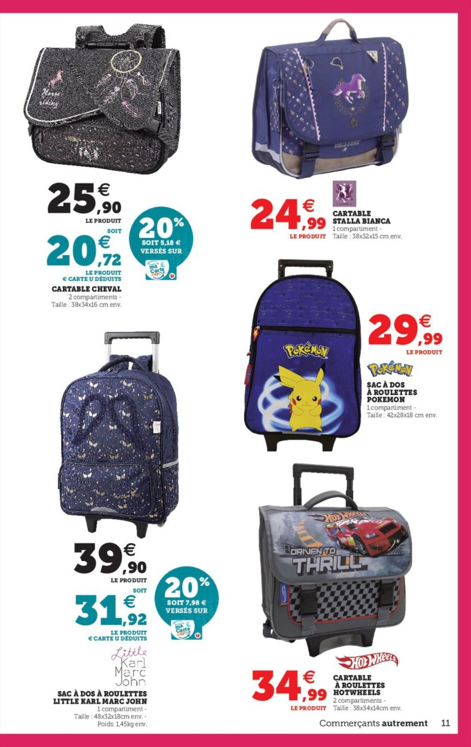 Cartable online leclerc 2018