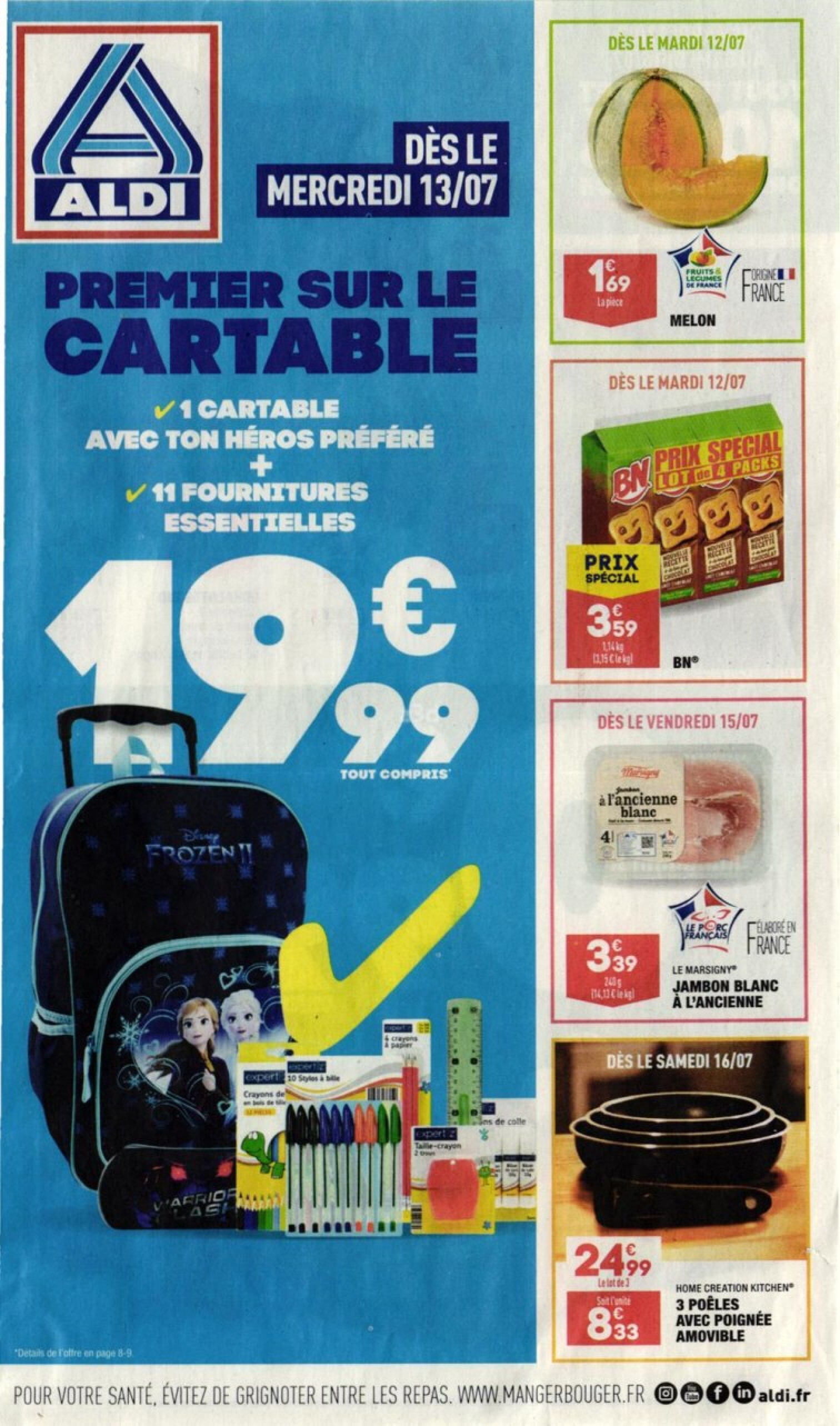 Cartable aldi 2025