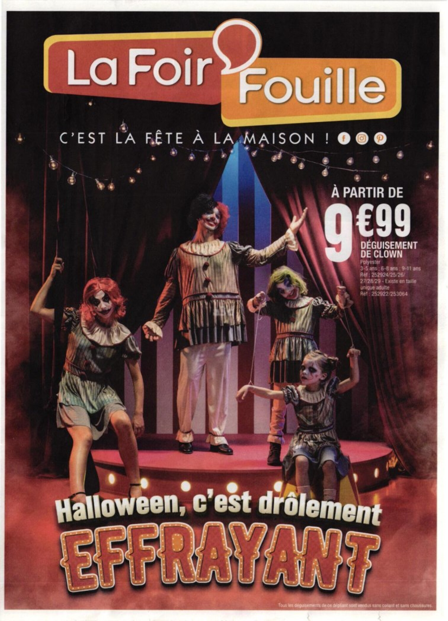 LA FOIR'FOUILLE Halloween c'est drolement effrayant