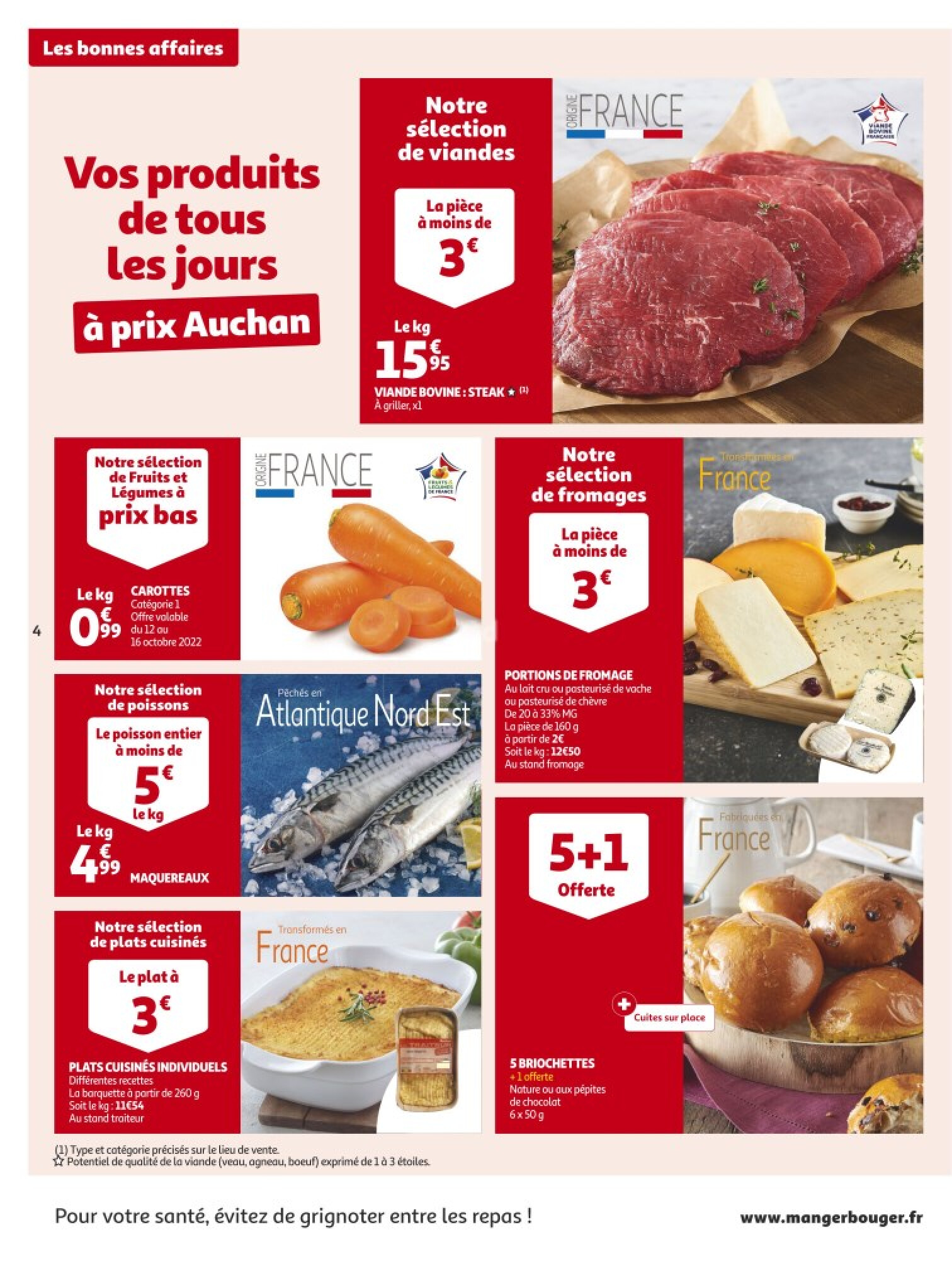 AUCHAN 2+1 offert au choix AUCHAN 2+1 offert au choix