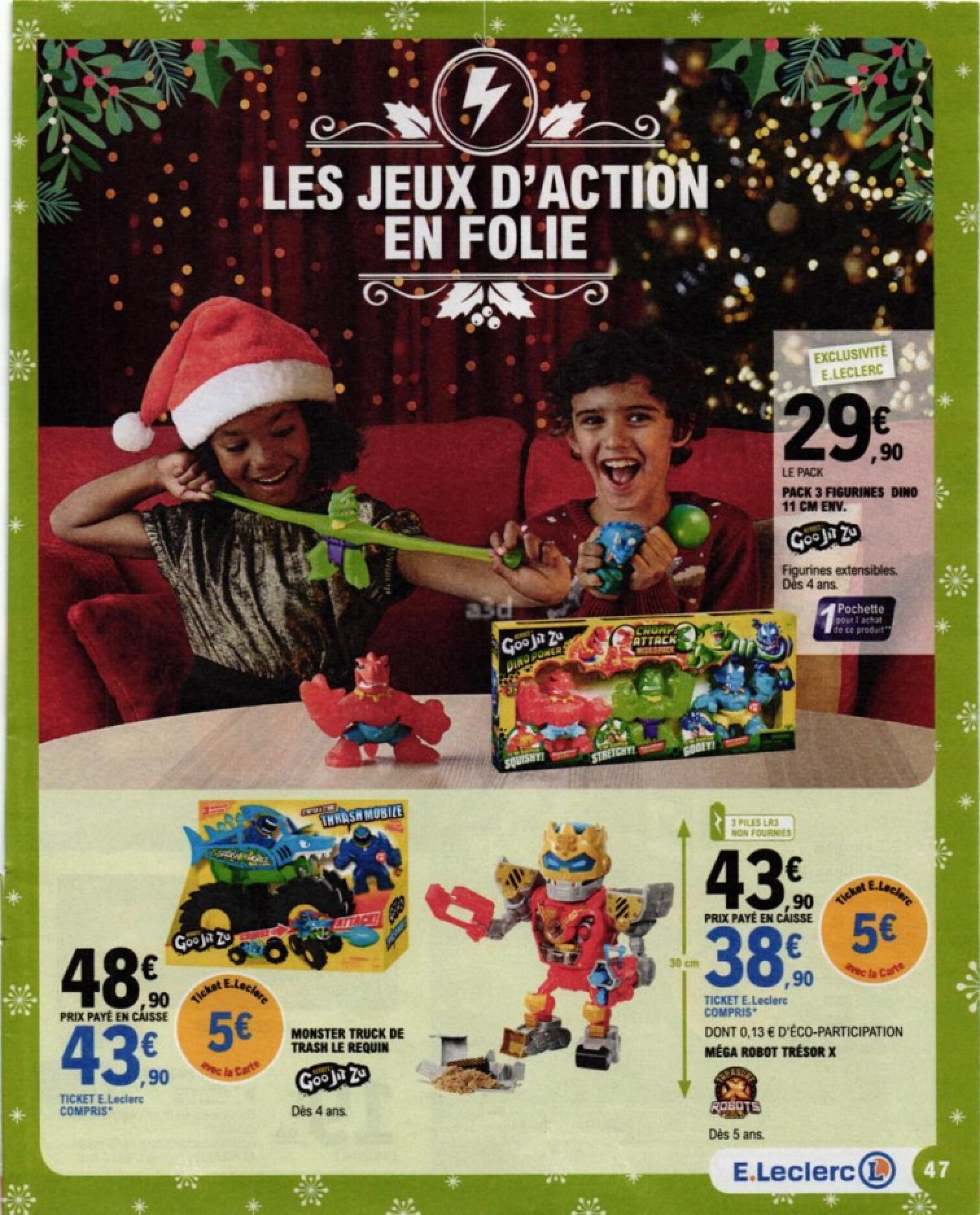 E. LECLERC - Jouets - toute la magie de noel a prix e. leclerc