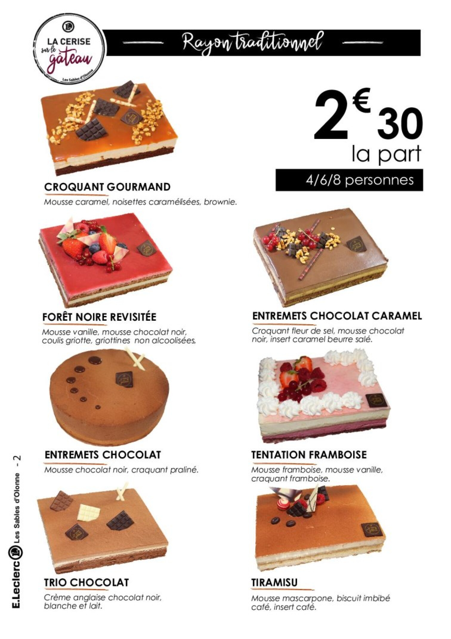 E. LECLERC La cerise sur le gateau