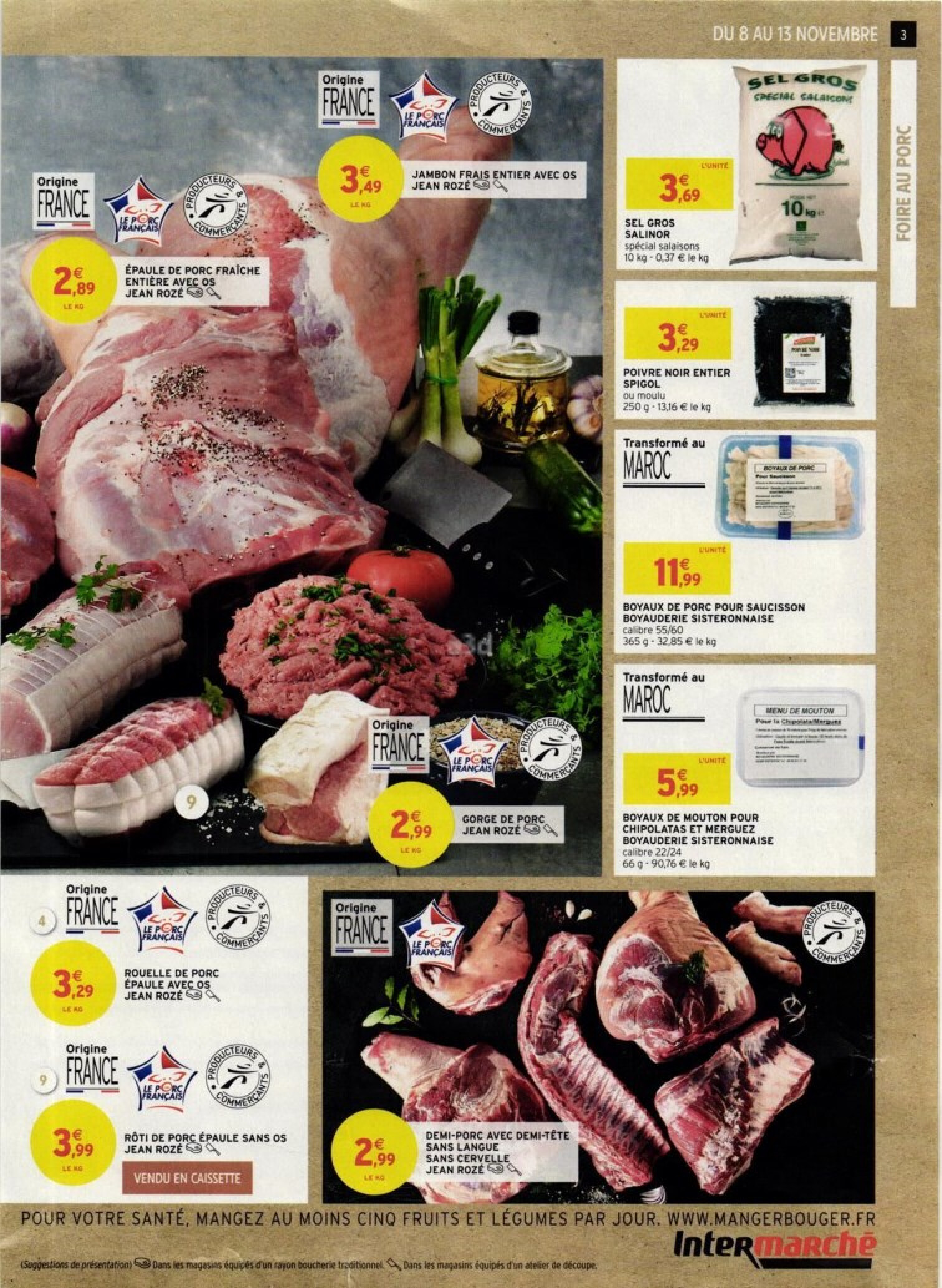 INTERMARCHE Foire au porc