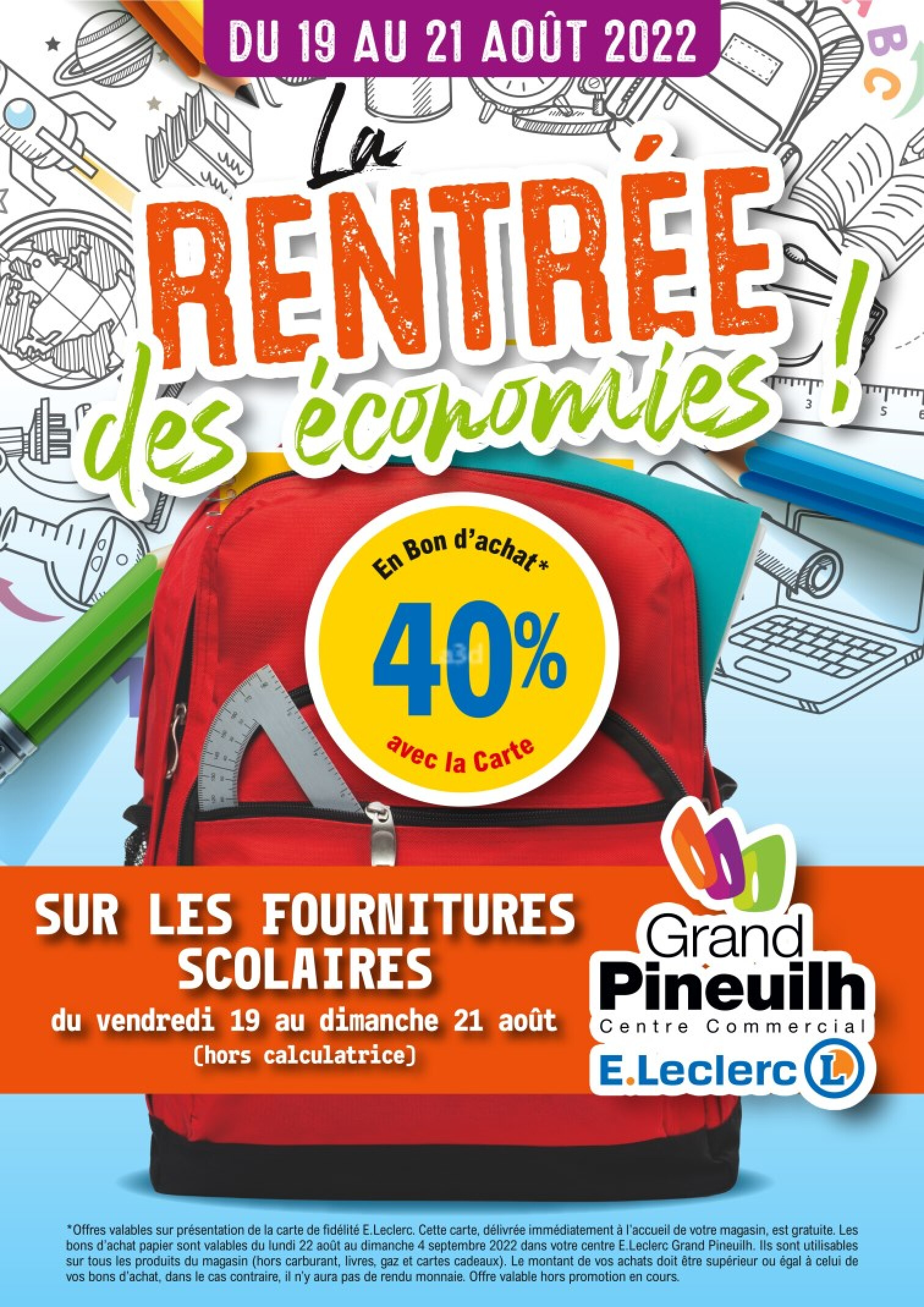 E. LECLERC La rentree des economies