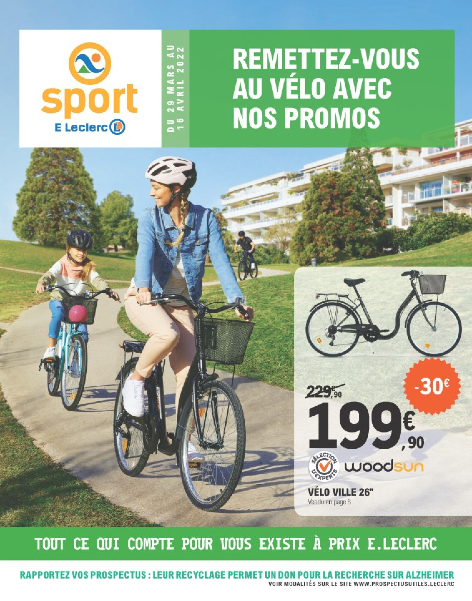 SPORT E. LECLERC Remettez vous au velo avec nos promos