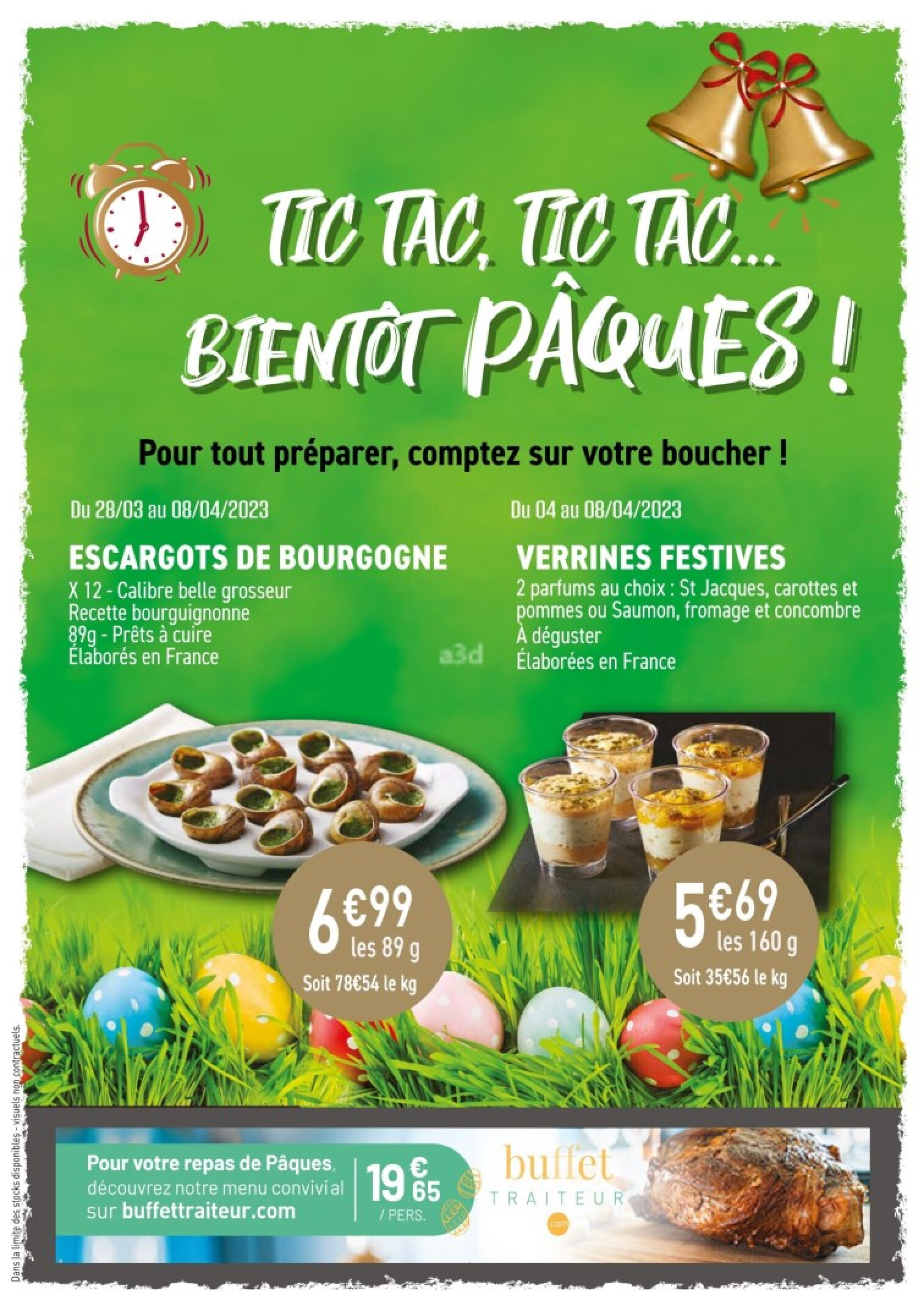 CARREFOUR MARKET Bons plans de paques chez votre artisan boucher