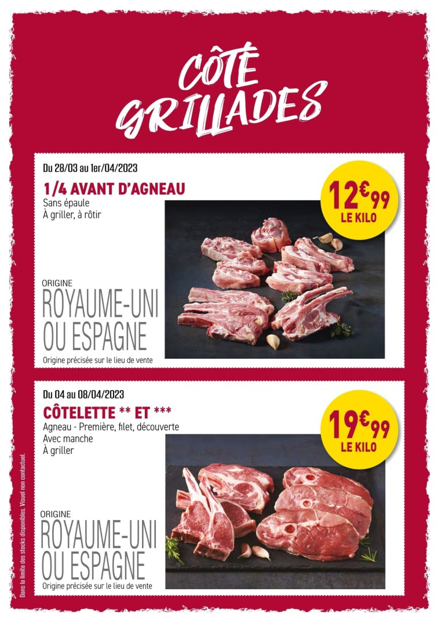 CARREFOUR MARKET Bons plans de paques chez votre artisan boucher