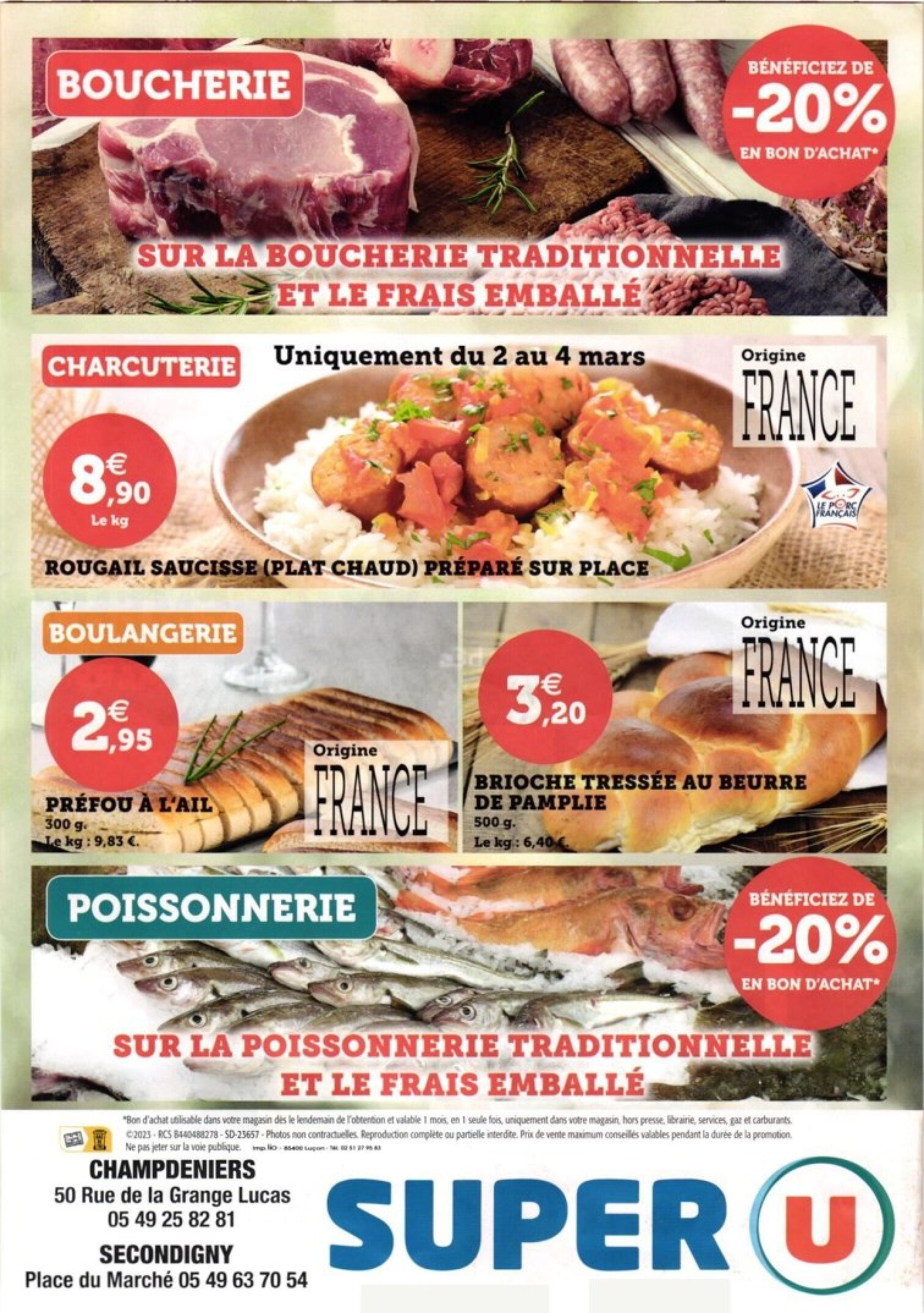 SUPER U Bonne fete des grandsmeres