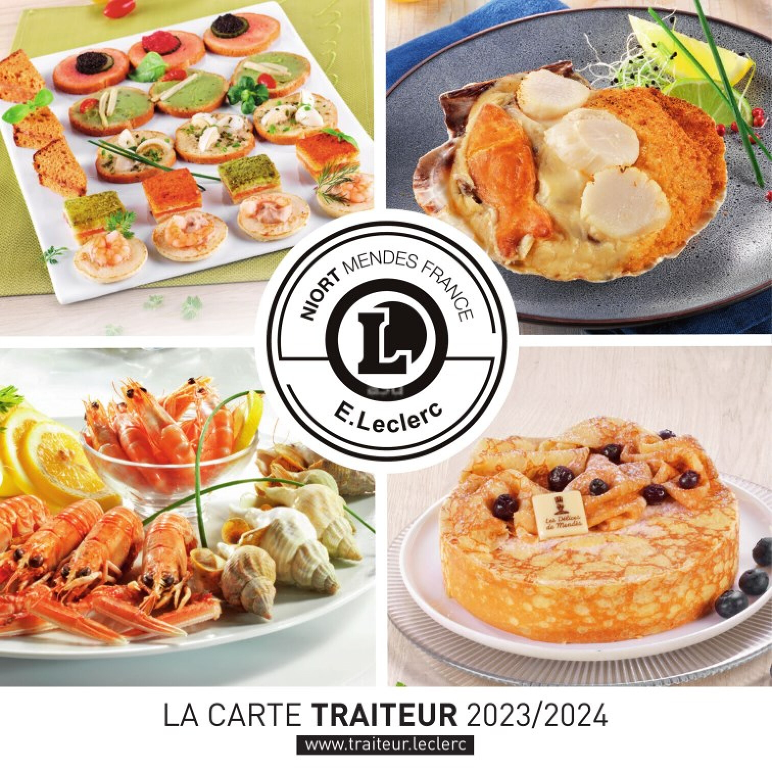 E. LECLERC La carte traiteur 2023/2024