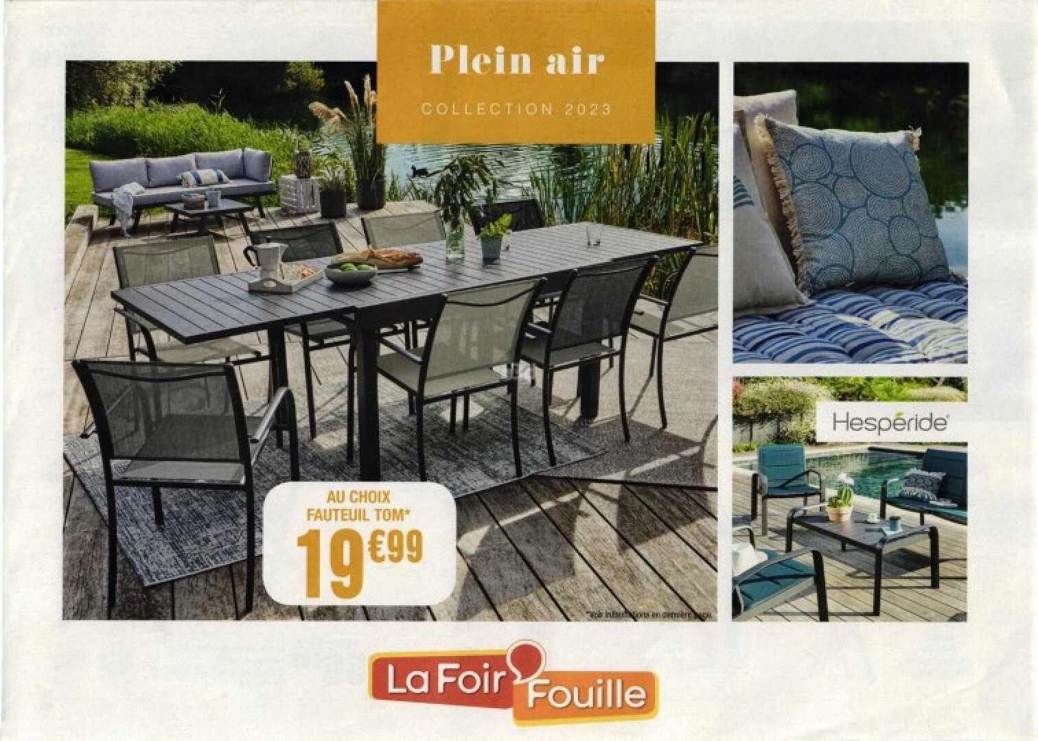 LA FOIR'FOUILLE - Plein air collection 2023