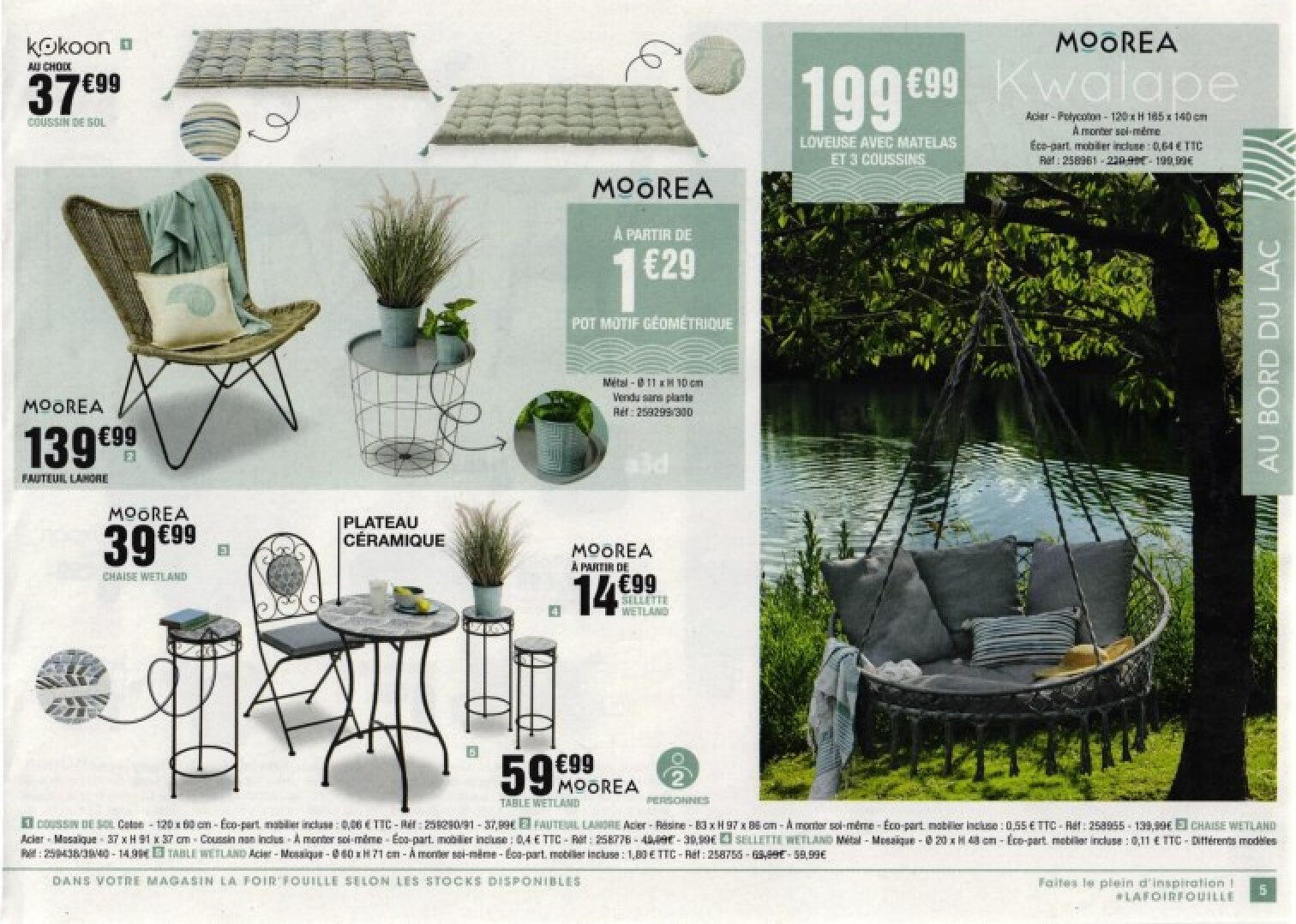 LA FOIR'FOUILLE - Plein air collection 2023